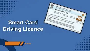 online driving license smart card|parivahan driving licence smart card.